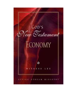 God's New Testament Economy