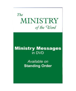Alternative view of Ministry of the Word: DVD Messages Subscription